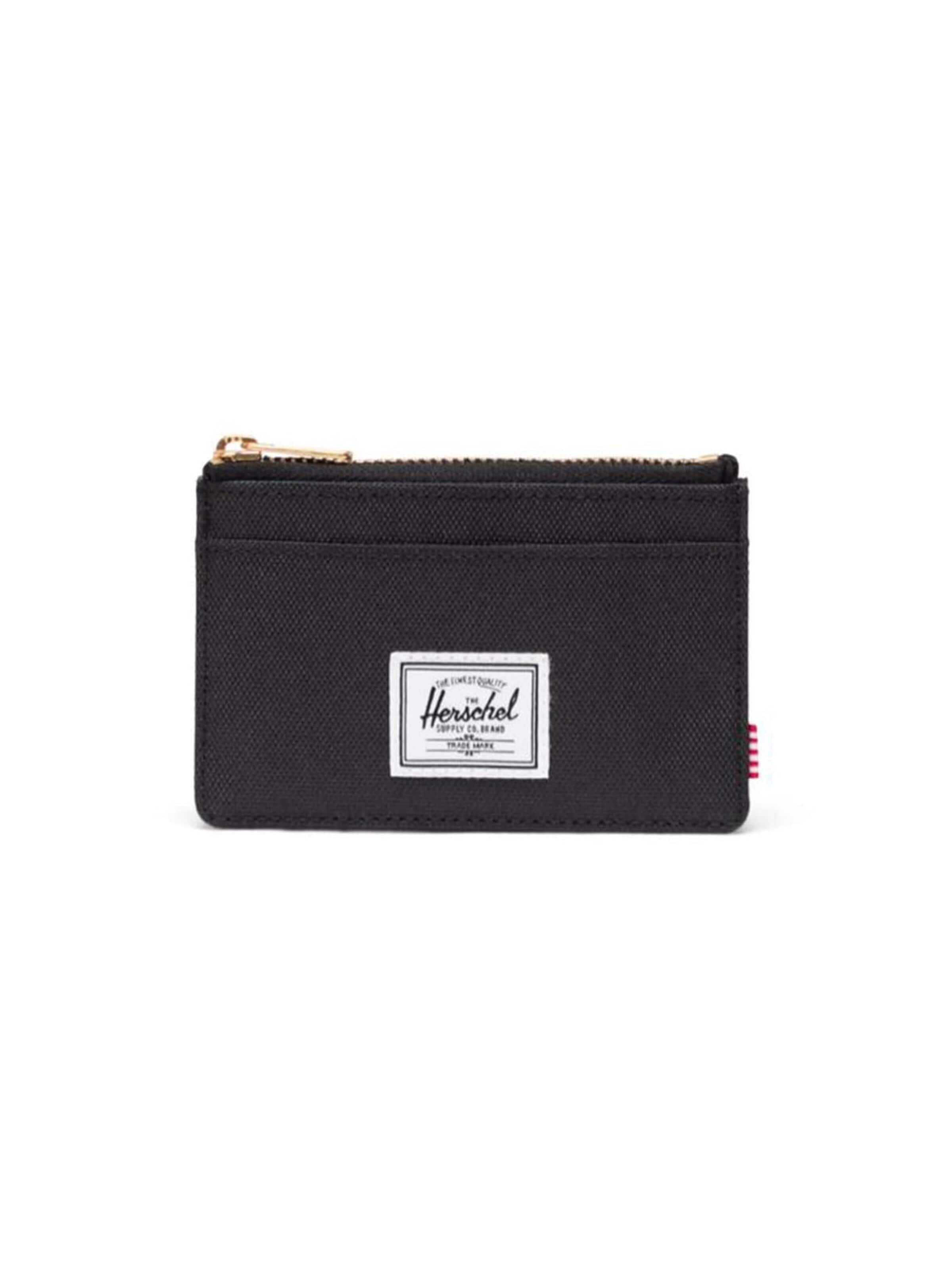 Portamonete 'Oscar Cardholder Black' di Herschel in nero: frontale