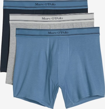 Marc O'Polo Langer Boxer ' Modal ' in Blau: Vorderseite