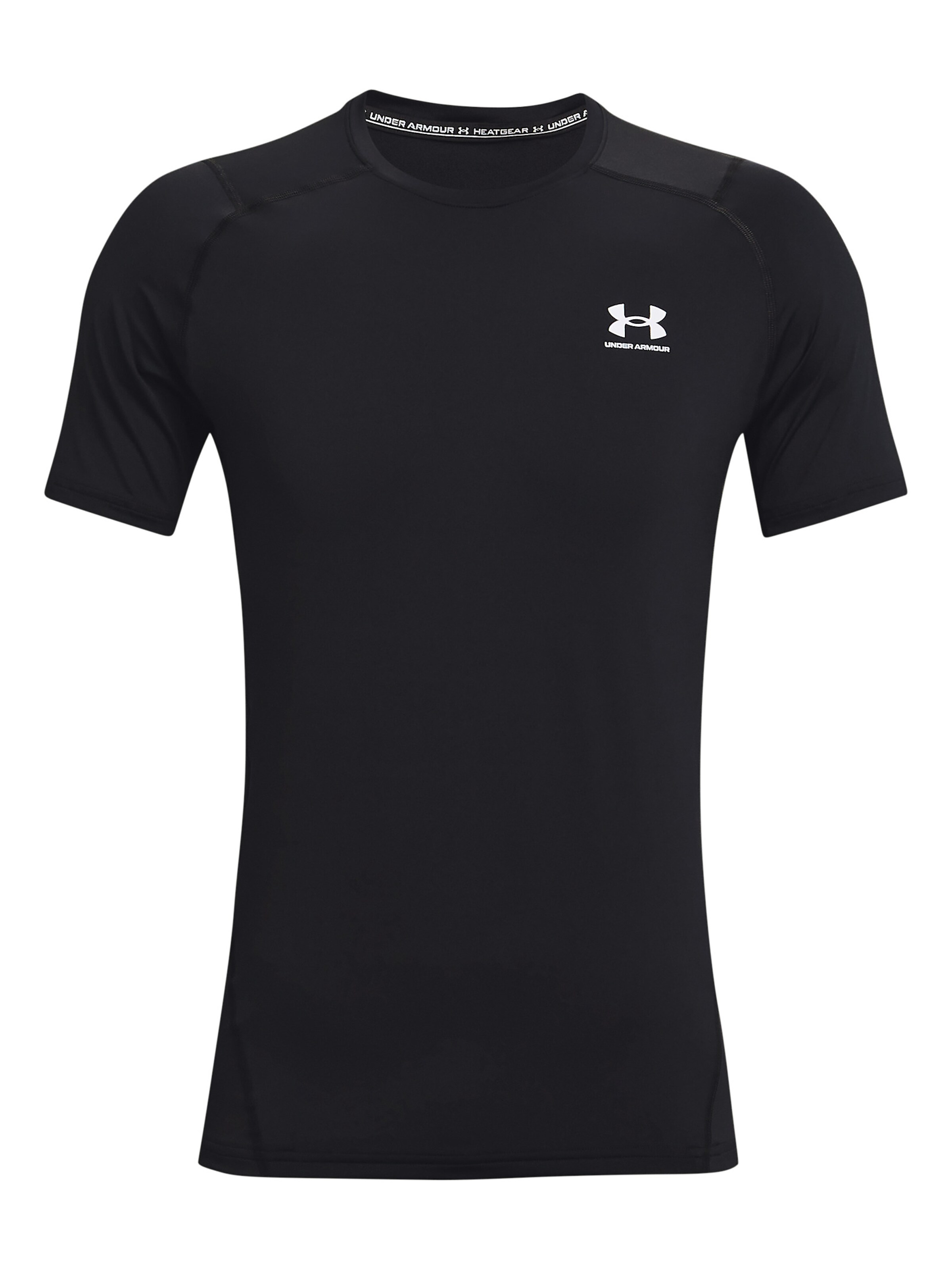 UNDER ARMOUR Funktionsshirt in Schwarz: Vorderseite