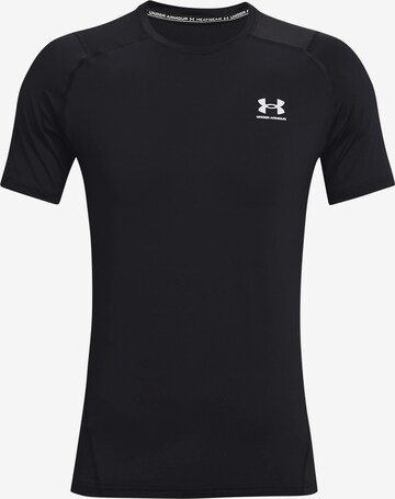 UNDER ARMOUR Funktionsshirt in Schwarz: predná strana