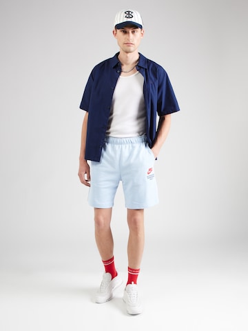 mėlyna Nike Sportswear Standartinis Kelnės