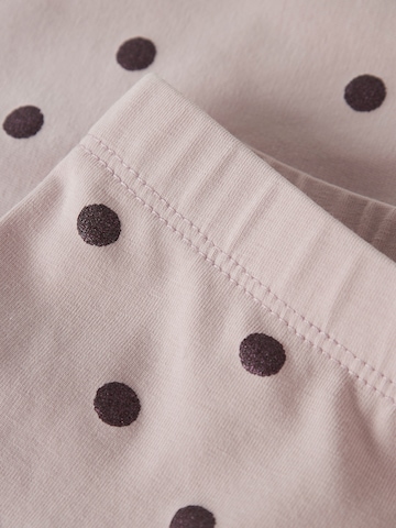 NAME IT - Skinny Leggings 'NMFVIVIAN' em roxo