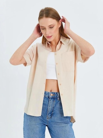 Maglietta di MixRay in beige