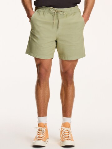 Shiwi Regular Trousers 'JOSH' in Green: front