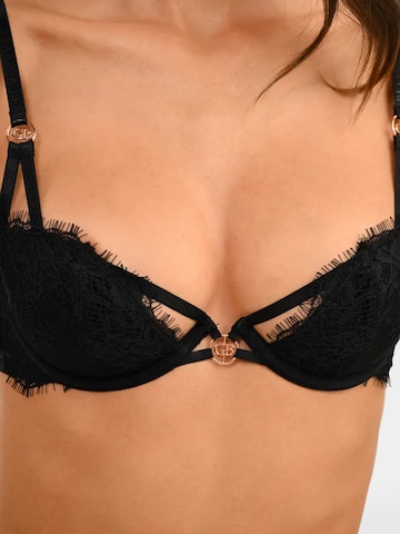 Gianna Bellucci Balconette Bra 'Gaia' in Black