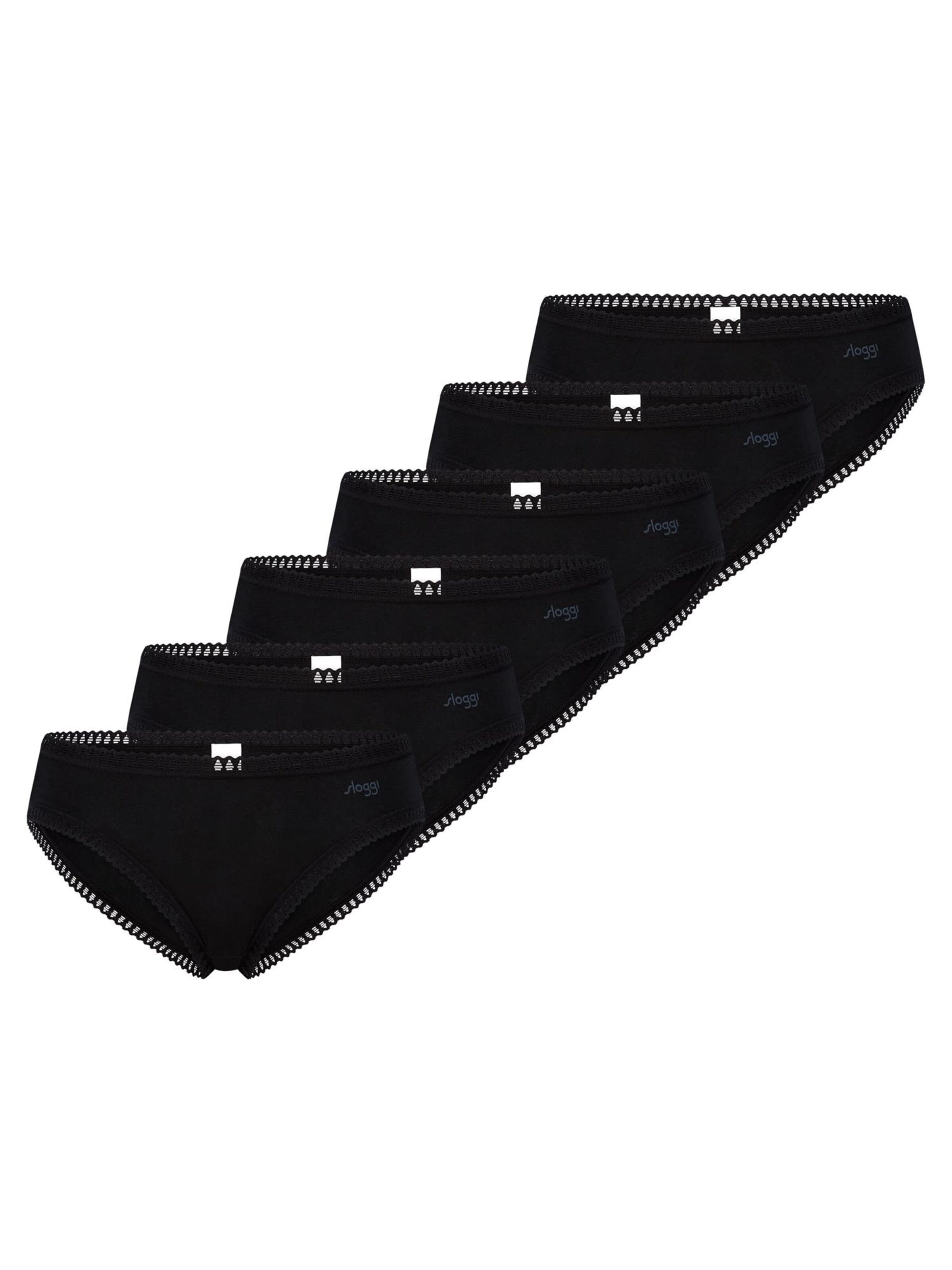 SLOGGI Panty 'GO Crush' in Black: front