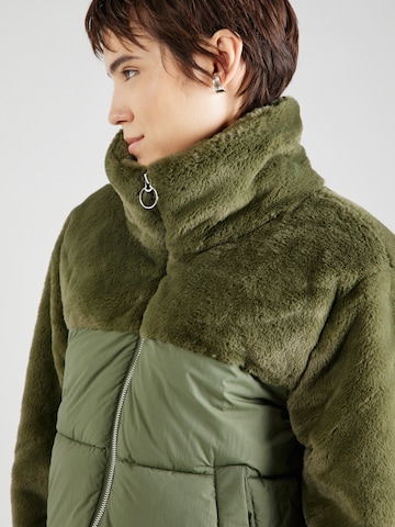 ONLY Winter Jacket 'WANJA' in Green