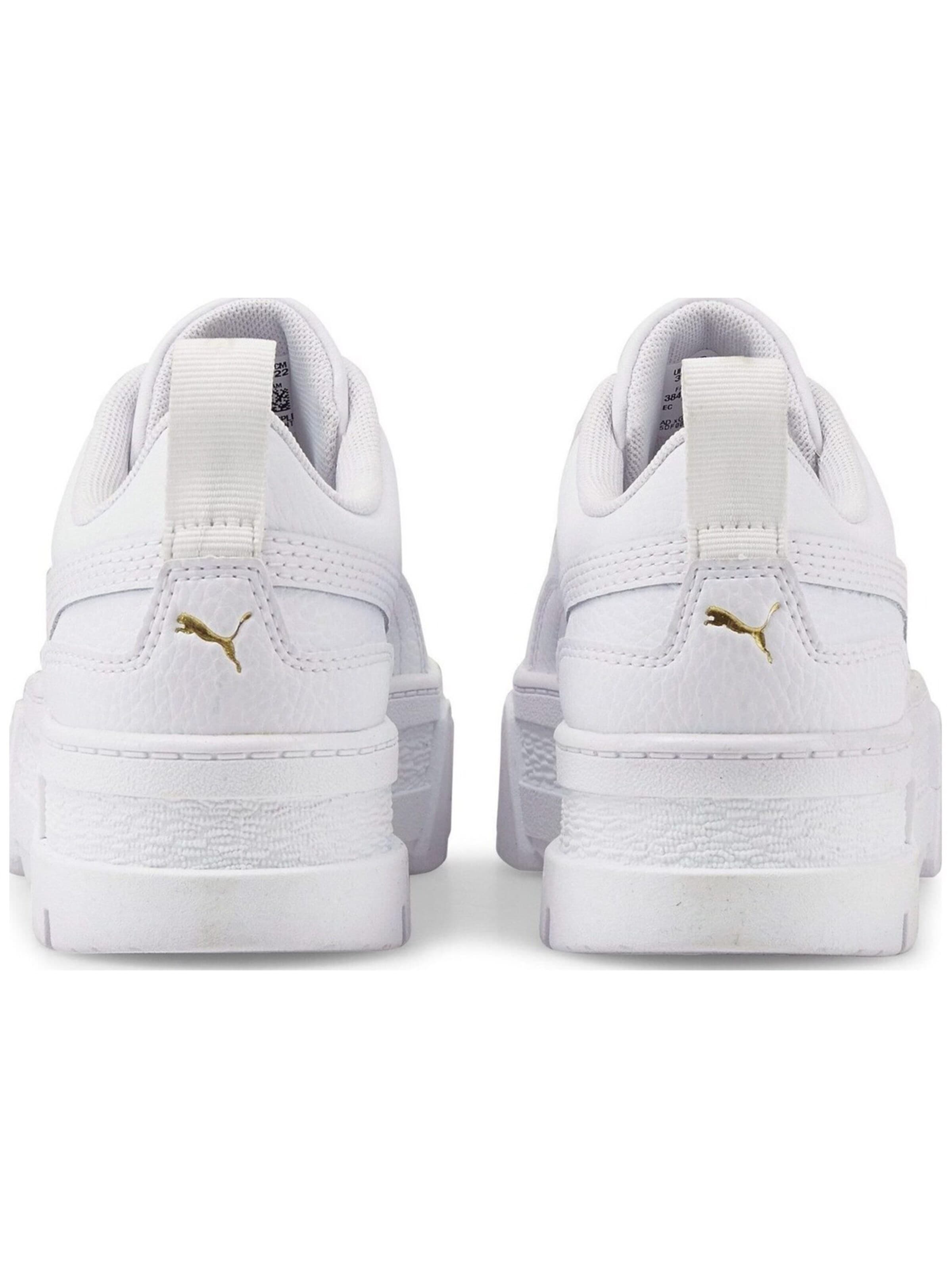 Sneaker bassa 'Puma Mayze Lth Jr' di PUMA in bianco
