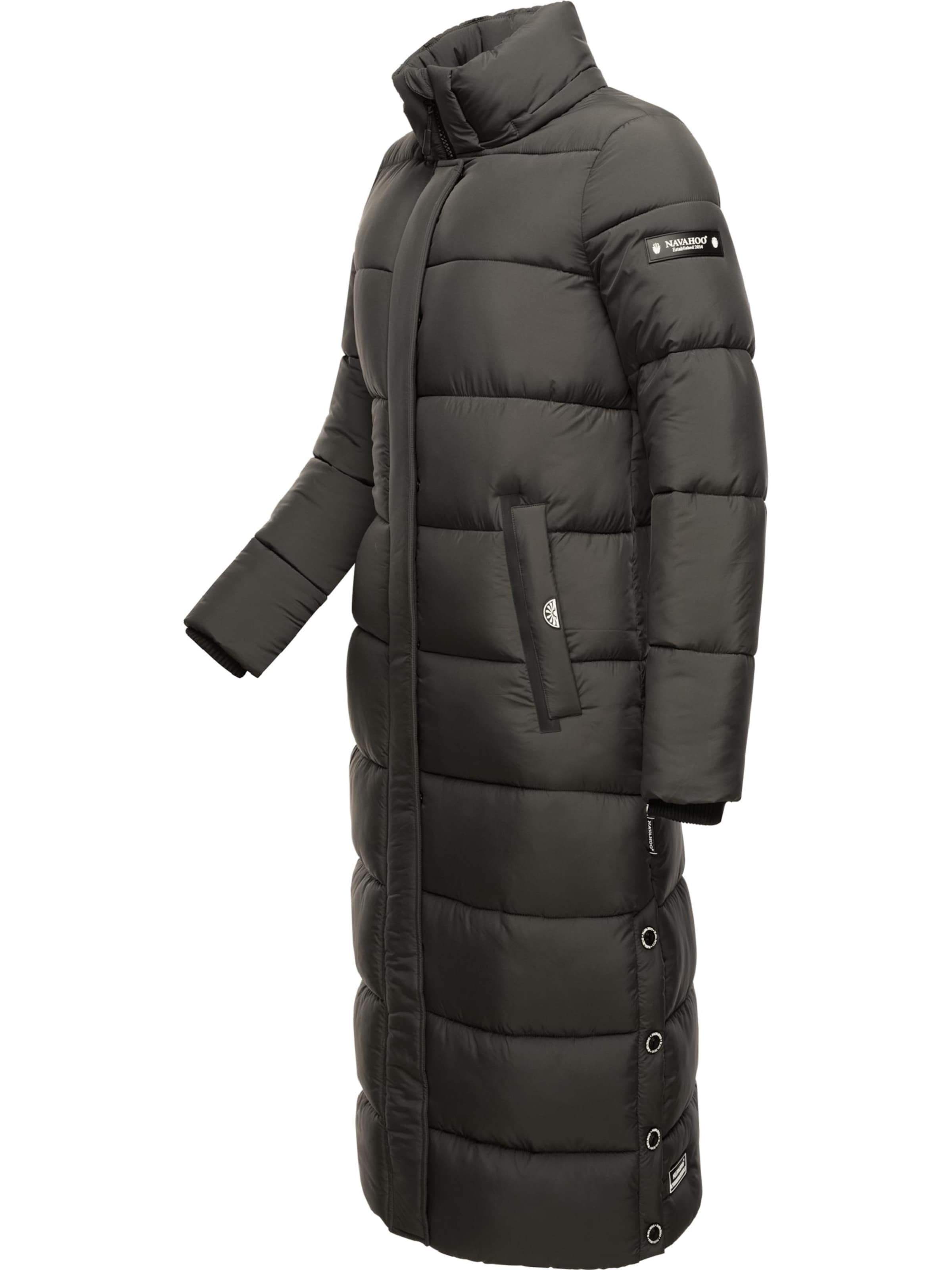 NAVAHOO Зимнее пальто 'Isalie' в Серый
