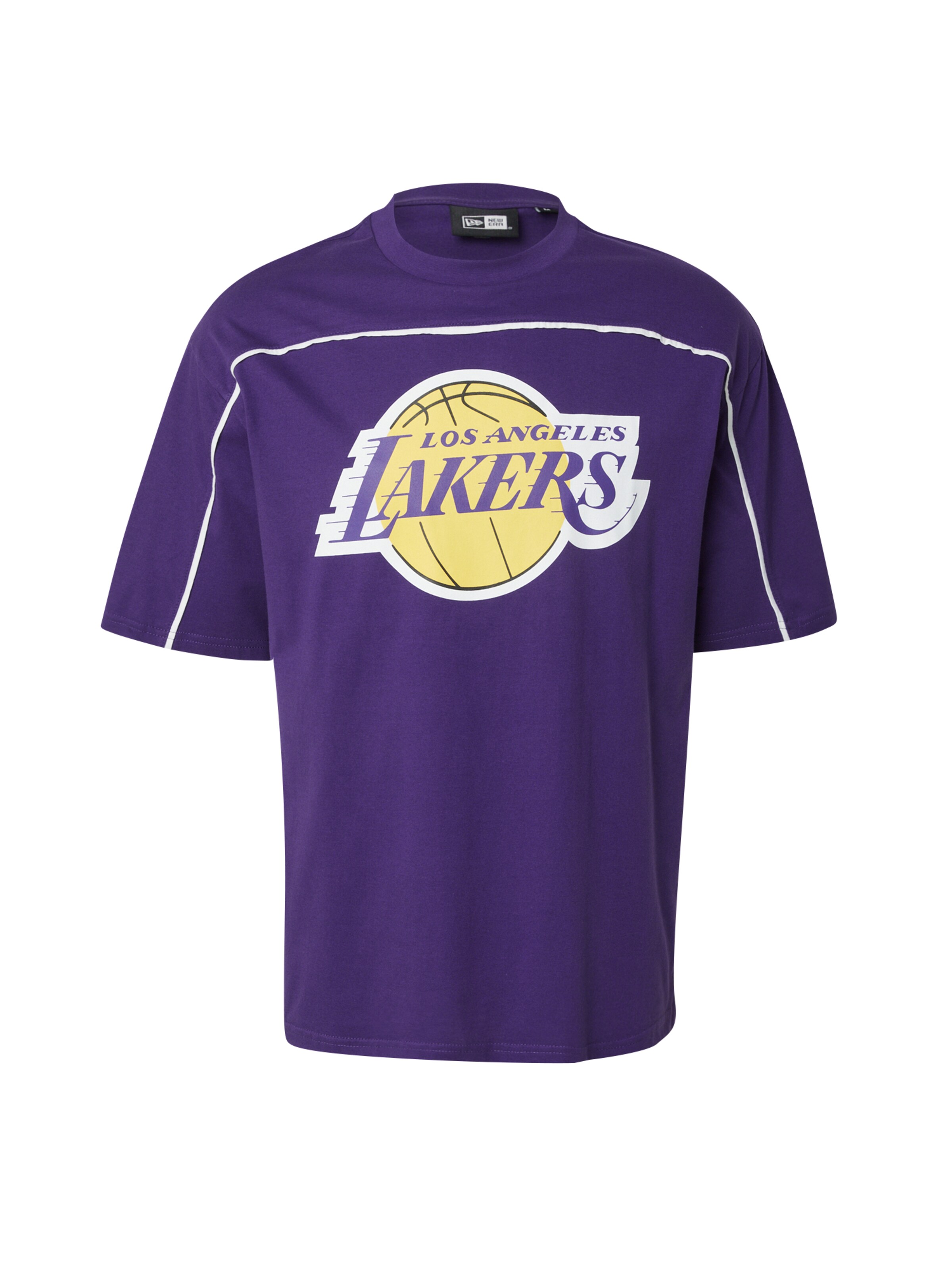 NEW ERA Shirt 'NBA LOSLAK' in Lila: voorkant
