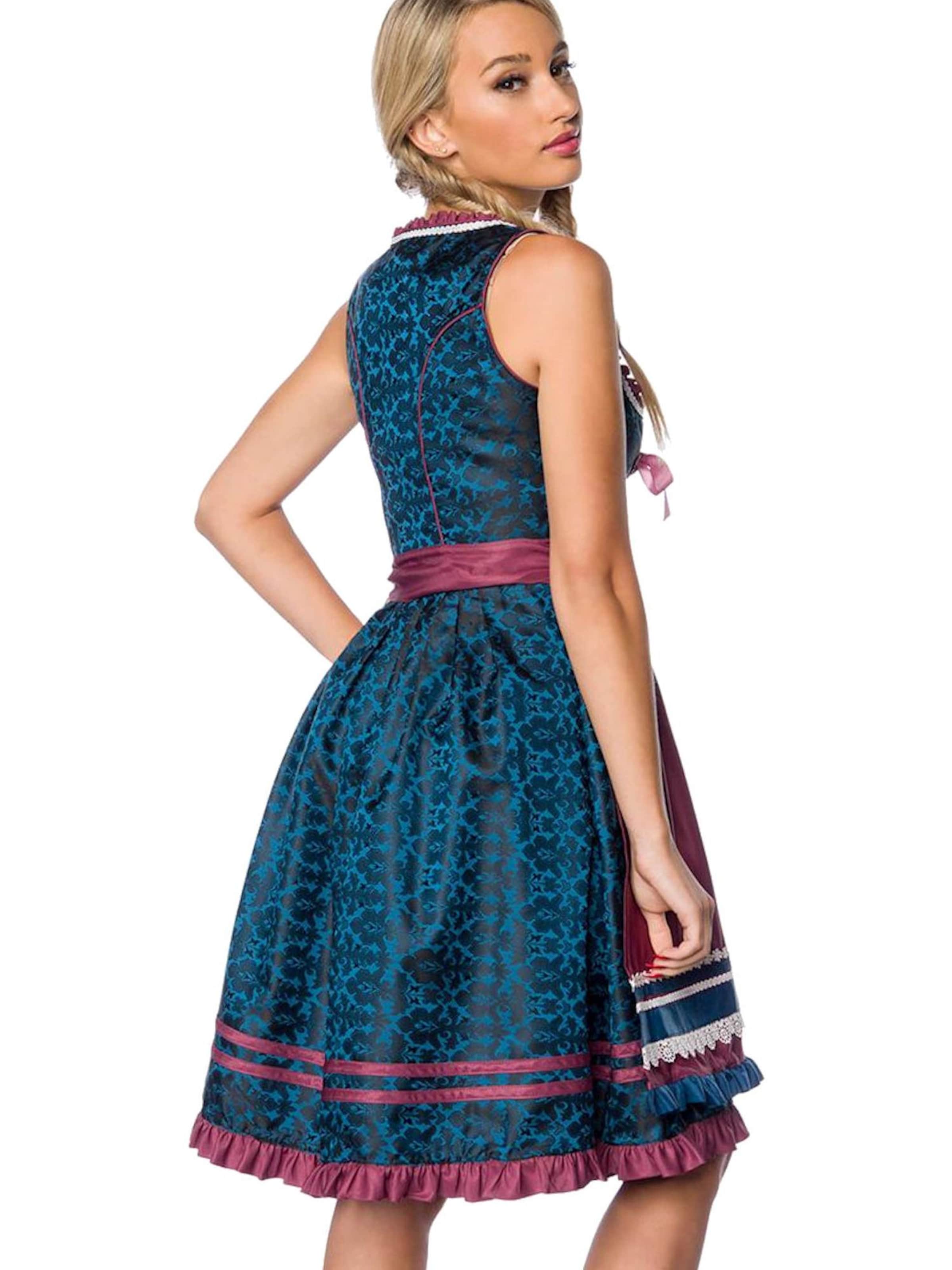 Dirndline Dirndl '2-tlg. Trachten-Set' in Blue