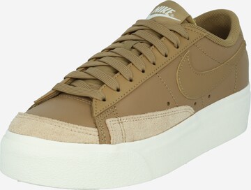 Nike Sportswear Platform trainers 'BLAZER' in Green: front