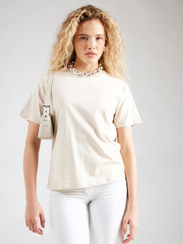 Maglietta 'Astrid' di ABOUT YOU in beige: frontale