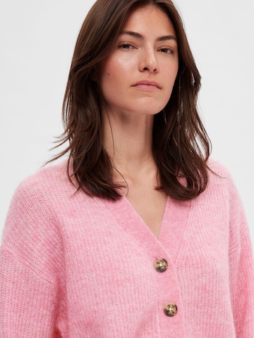 SELECTED FEMME Strickjacke in Pink