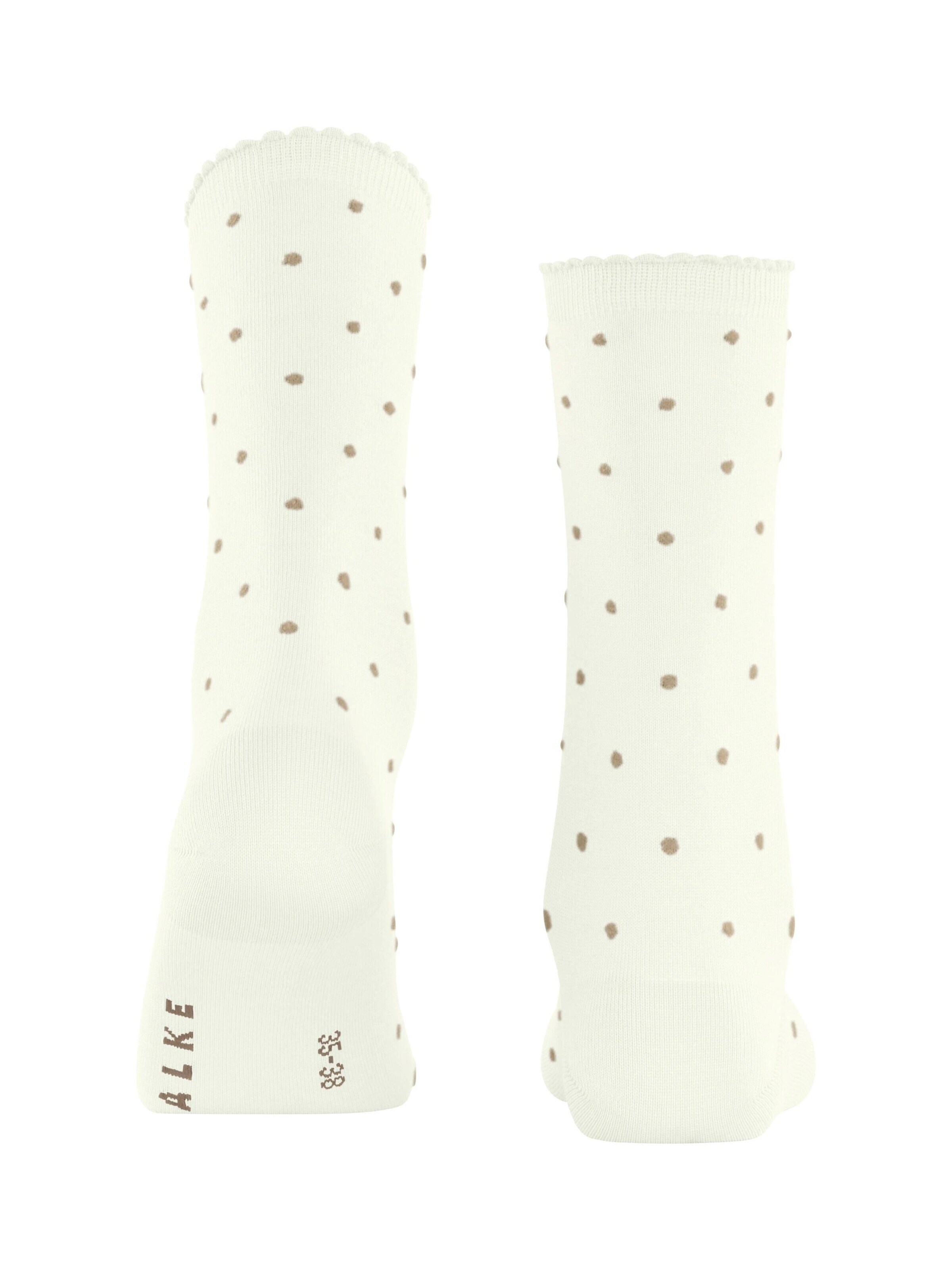 FALKE Socken 'Spike Dot'‌‌‌‌‌ in Weiß