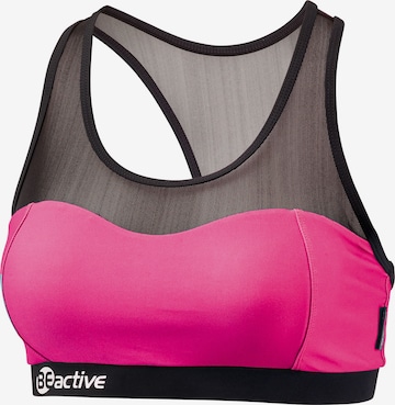 BECO the world of aquasports T-Shirt Bikini-Oberteil 'BEactive' in Pink
