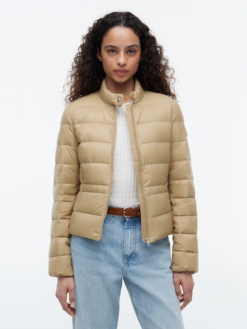 TOMMY HILFIGER Between-season jacket in Beige: front