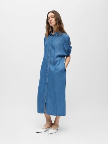 Robe-chemise 'OBJFrame Tiana' OBJECT en bleu