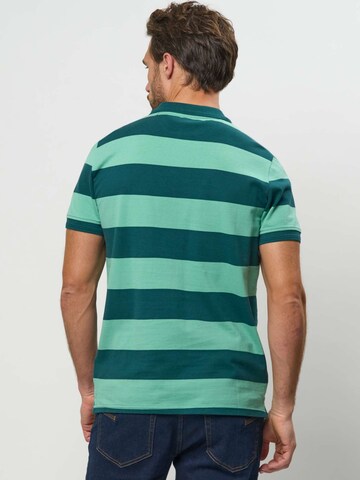 VINSON Regular Fit Skjorte ' Samir ' i grøn