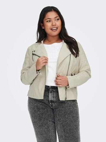 ONLY Carmakoma Between-season jacket 'Avana' in Beige: front