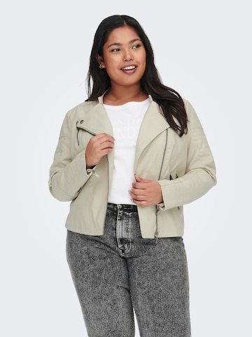 ONLY Carmakoma Between-Season Jacket 'Avana' in Beige: front