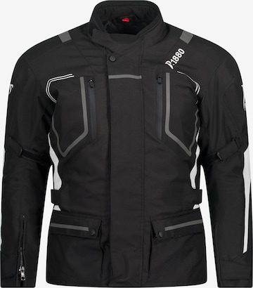 JP1880 Athletic Jacket in Black: front