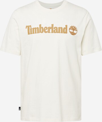 TIMBERLAND Tričko – bílá: přední strana