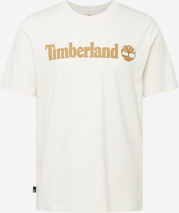 Tricou de la TIMBERLAND pe alb: față