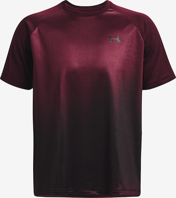 UNDER ARMOUR Performance Shirt ' Tech Fade ' in Purple: front