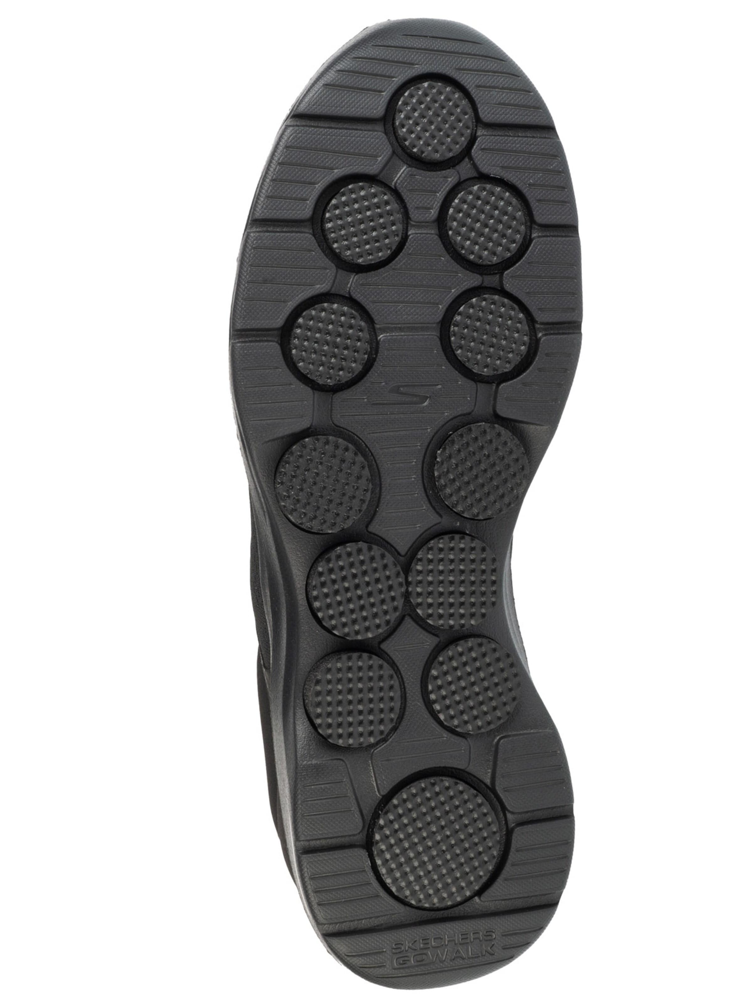 SKECHERS Platform trainers 'Go Walk 7 - Valin' in Black