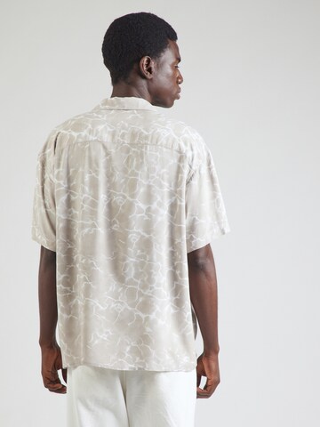 JACK & JONES Comfort fit Overhemd 'JCOInfinity' in Beige