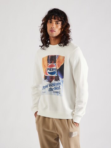 BLEND Sweatshirt in Wit: voorkant