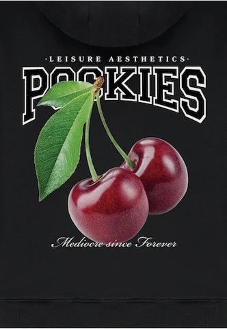 Pockies Sweatshirt 'Cherries' in Zwart
