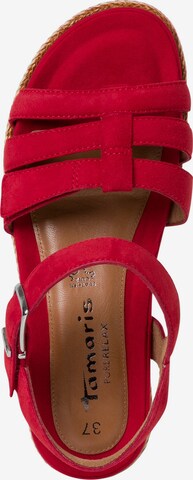 Sandales TAMARIS en rouge