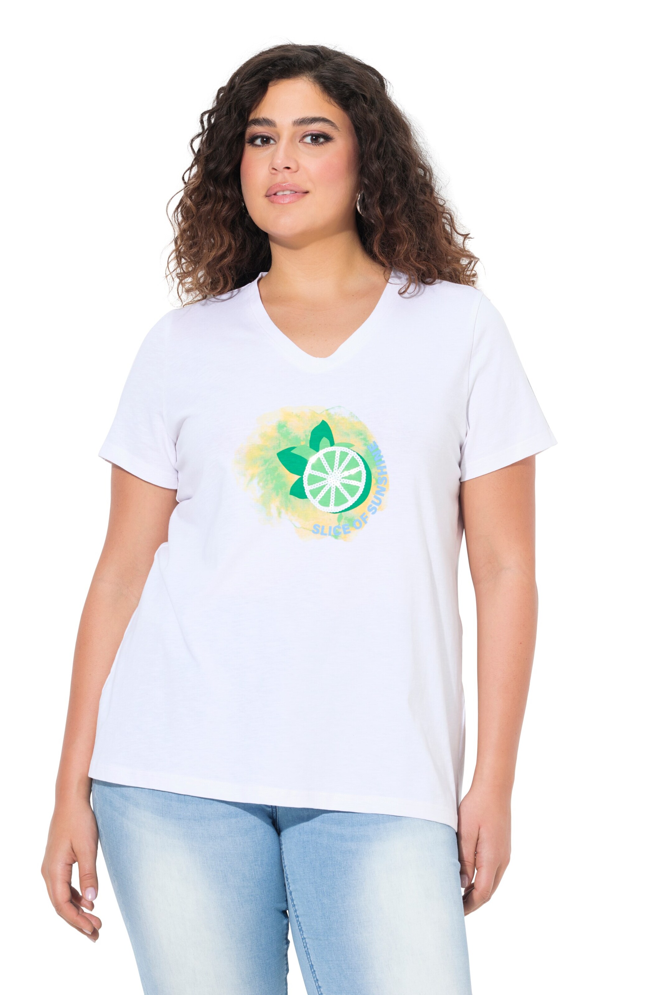 Ulla Popken Shirt in White: front