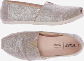 TOMS Halbschuh 37,5 in Beige: predná strana