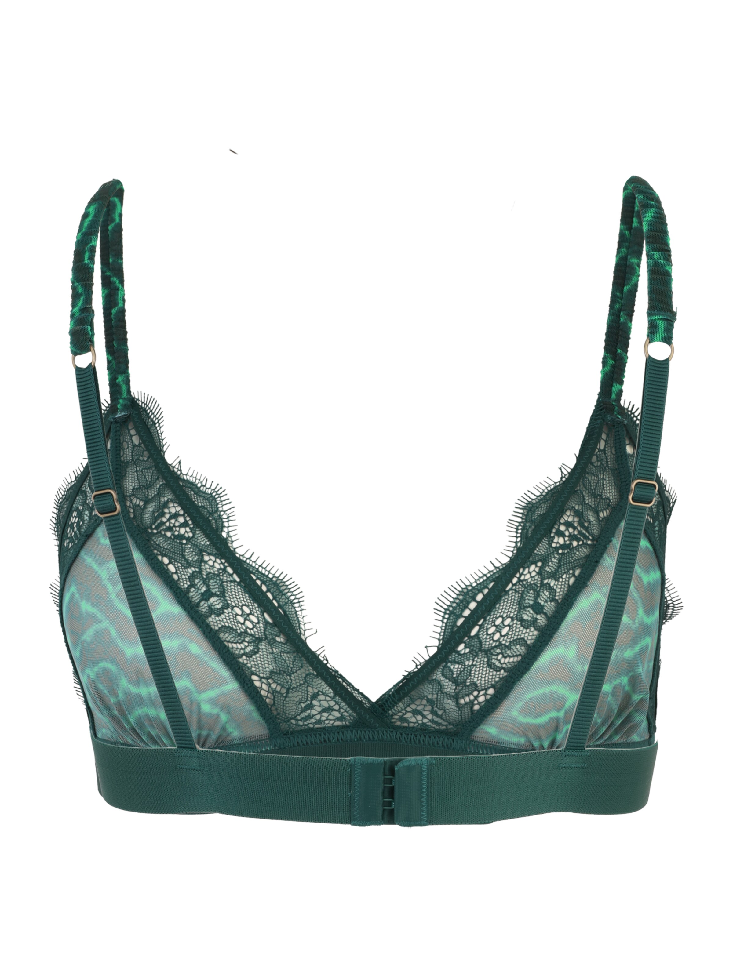 Triangolo Reggiseno di LOVE Stories in verde