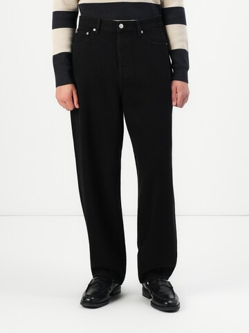 Only & Sons Baggy Jeans 'ONSFIVE' in Black: front