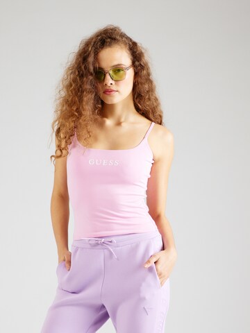 GUESS Top 'RORY' – pink: přední strana