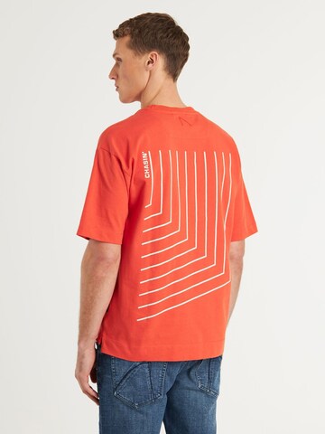 T-Shirt 'Stream' CHASIN' en rouge