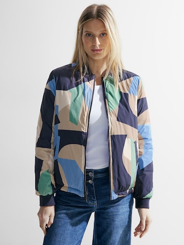 CECIL Between-season jacket in Blue: front