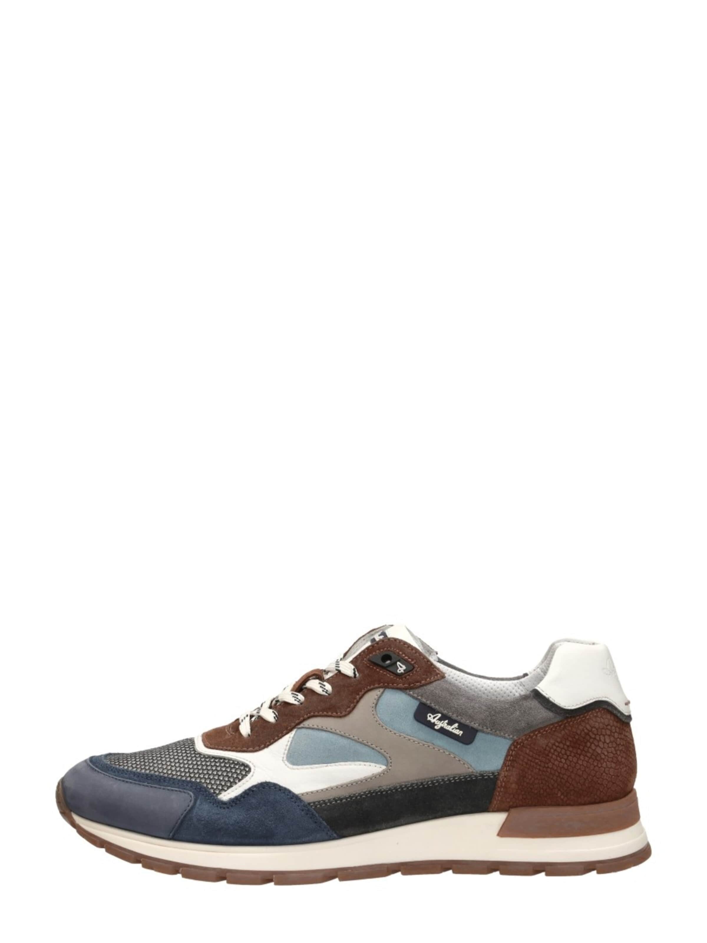 Baskets basses 'Tiago' Australian en bleu : devant