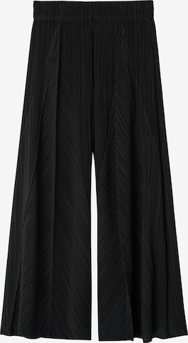 Adolfo DominguezWide Leg/ Široke nogavice Hlače - crna boja: prednji dio