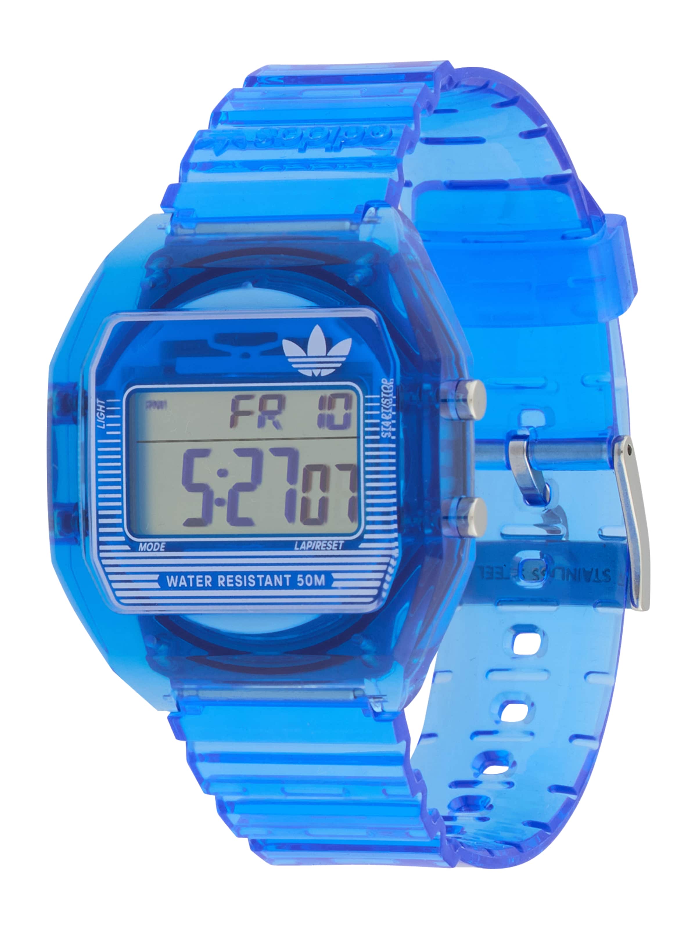 ADIDAS ORIGINALS - Reloj digital 'DIGITAL TWO CRYSTAL' en azul: frente