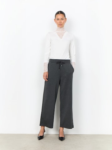 Soyaconcept Wide leg Broek ' SC-BANU ' in Gemengde kleuren: voorkant