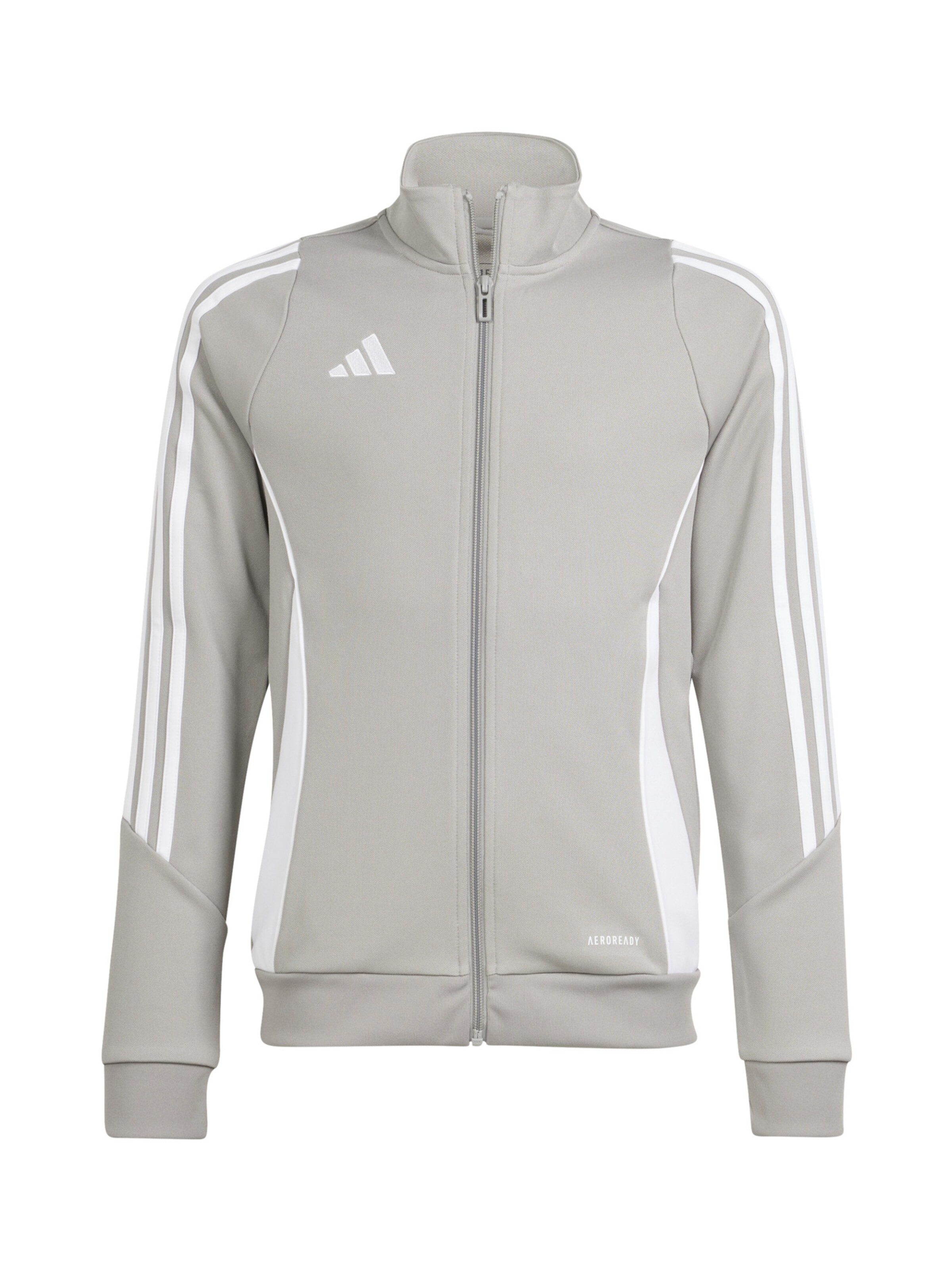 ADIDAS PERFORMANCE Sportjacke in Grau: Vorderseite