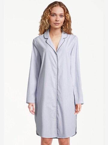 SEIDENSTICKER Nightgown 'Web' in Blue: front