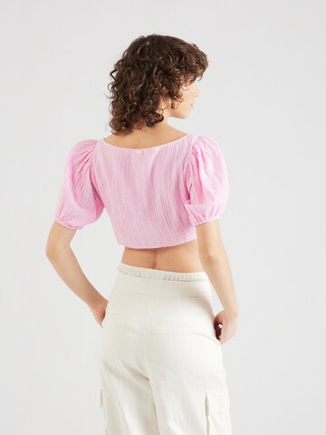 BILLABONG Bluse 'TROPIC HEART' i pink