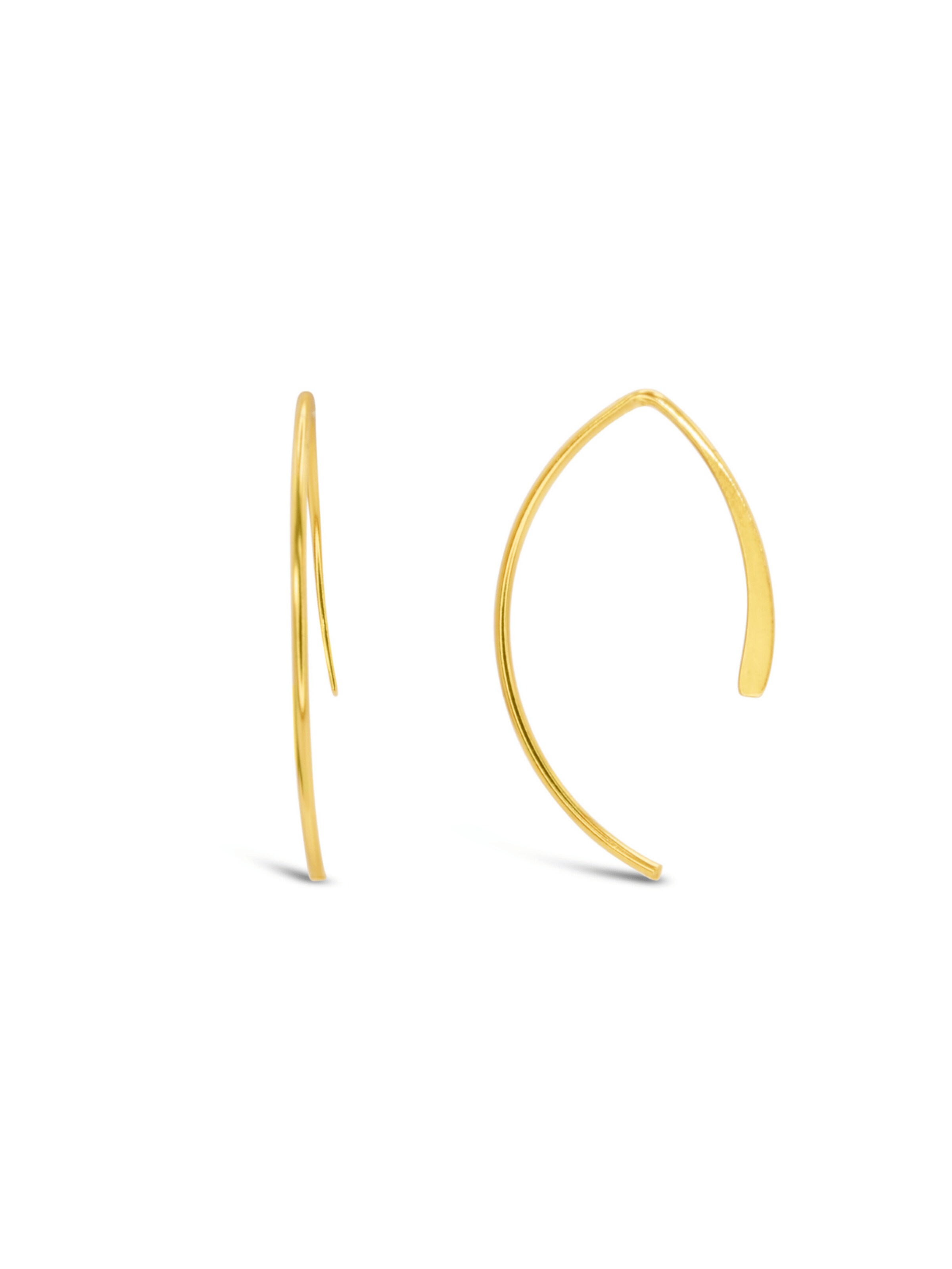 ARS-ARGENTI Earrings 'HANG LOOSE' in Gold