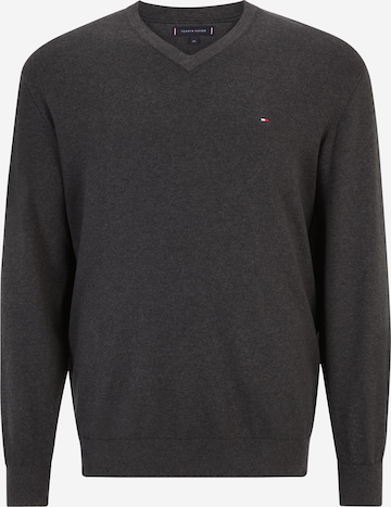 Tommy Hilfiger Big & Tall - Pullover 'Classic' em cinzento: frente